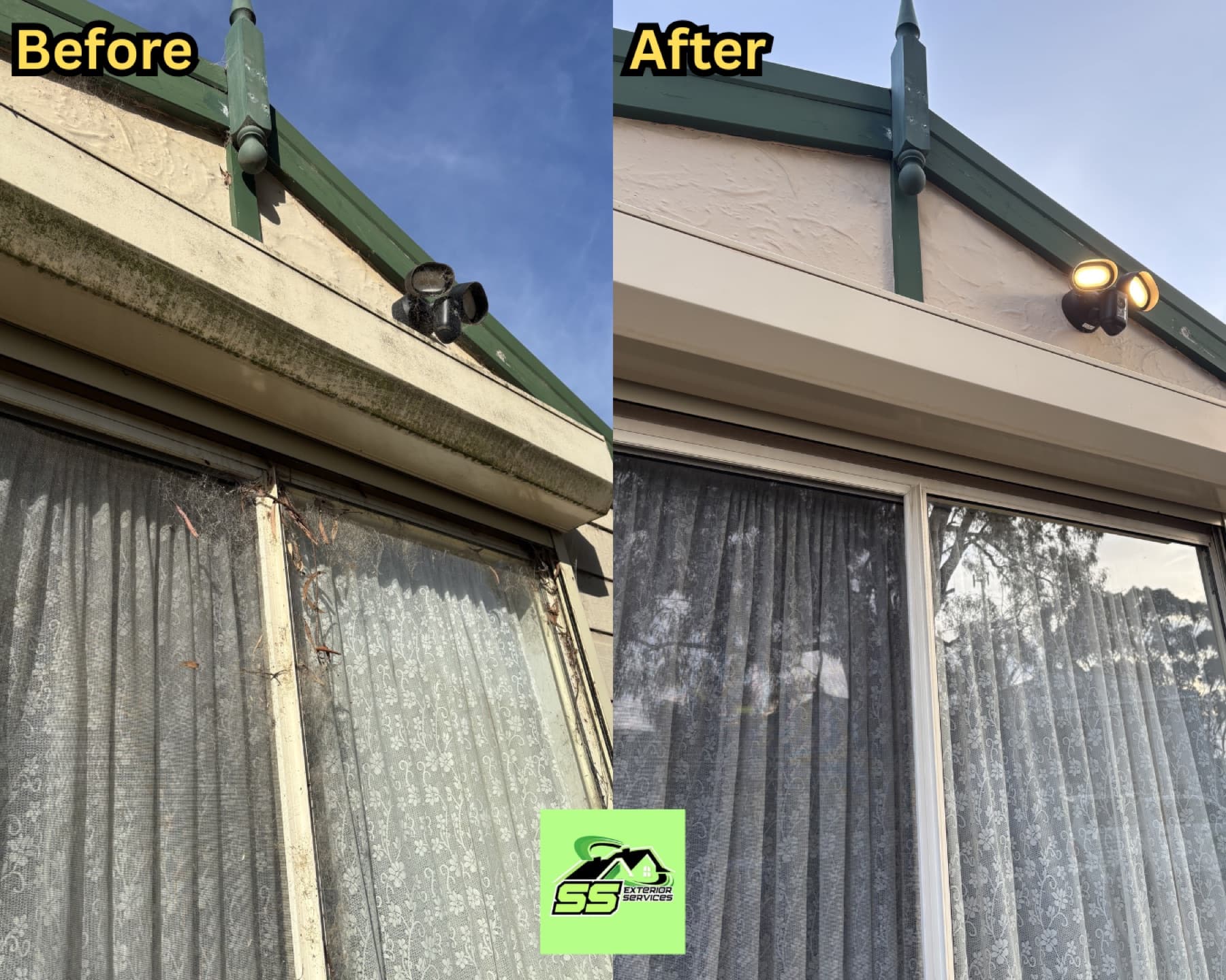 Basic window cleaning by SS Exterior Services in Kilmore and Mitchell Shire