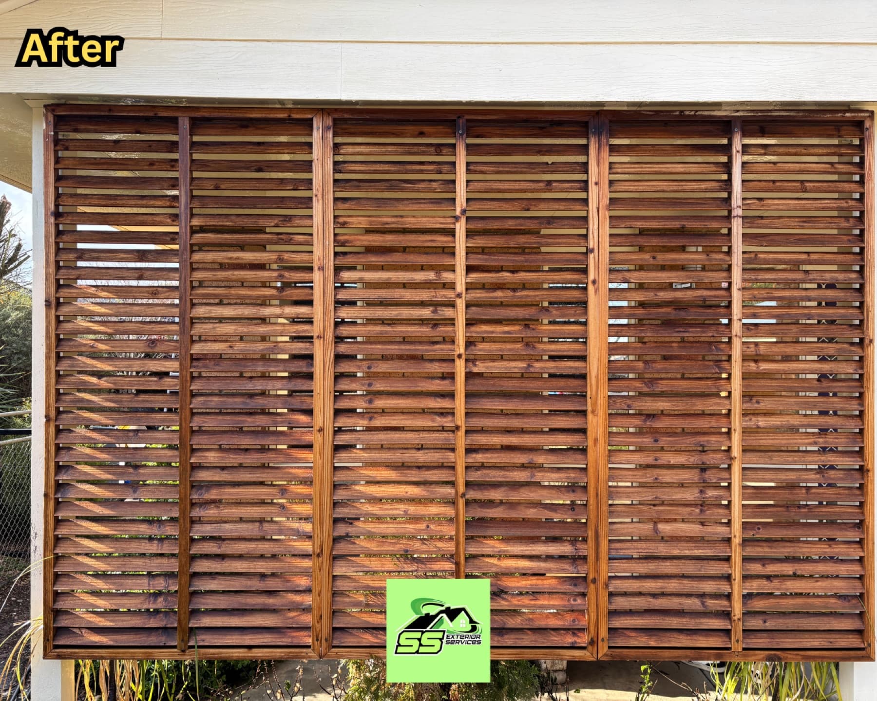 Delicate surface softwashing by SS Exterior Services in Kilmore and Mitchell Shire